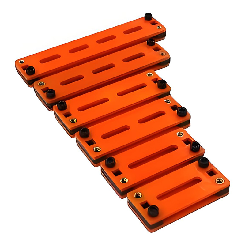 Sistema de abrazadera para cable de alimentación industrial