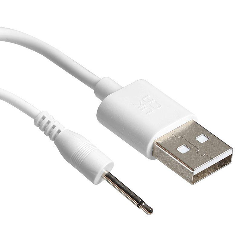 Cable de carga de alimentación con conector de barril USB a CC, cable adaptador universal de 5 V y 1 A