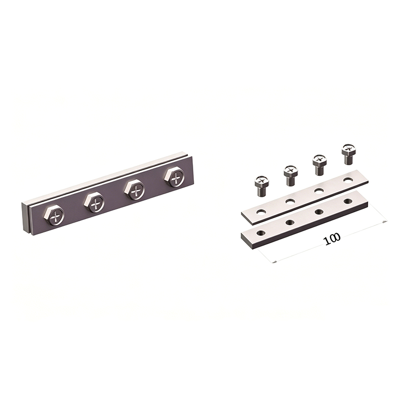 Conector de empalme de acero al carbono de 4 orificios para bandejas de cables