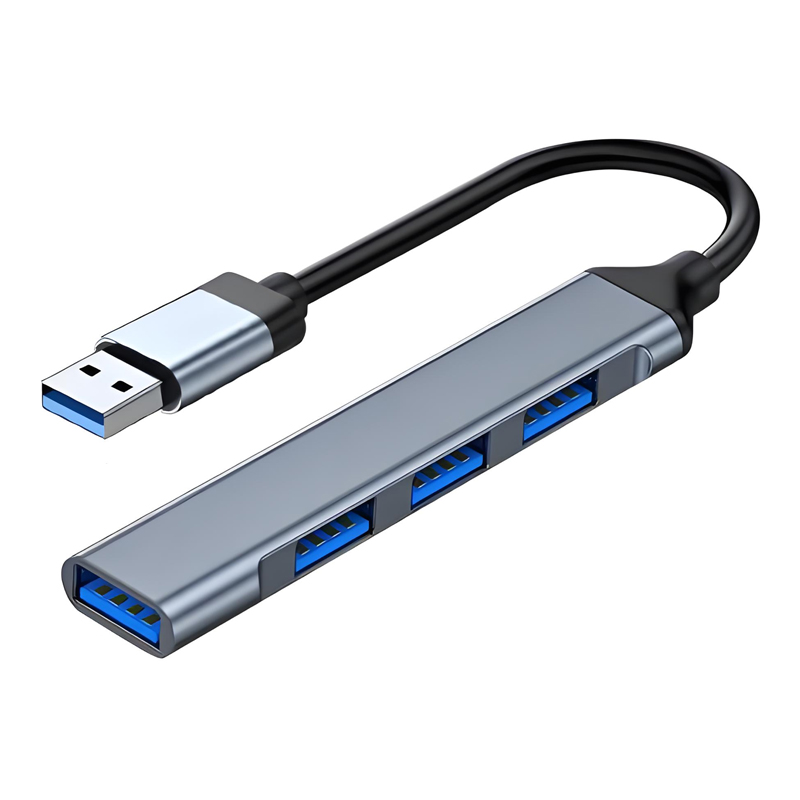 Concentrador USB 3.1 Tipo C a USB 3.0X4