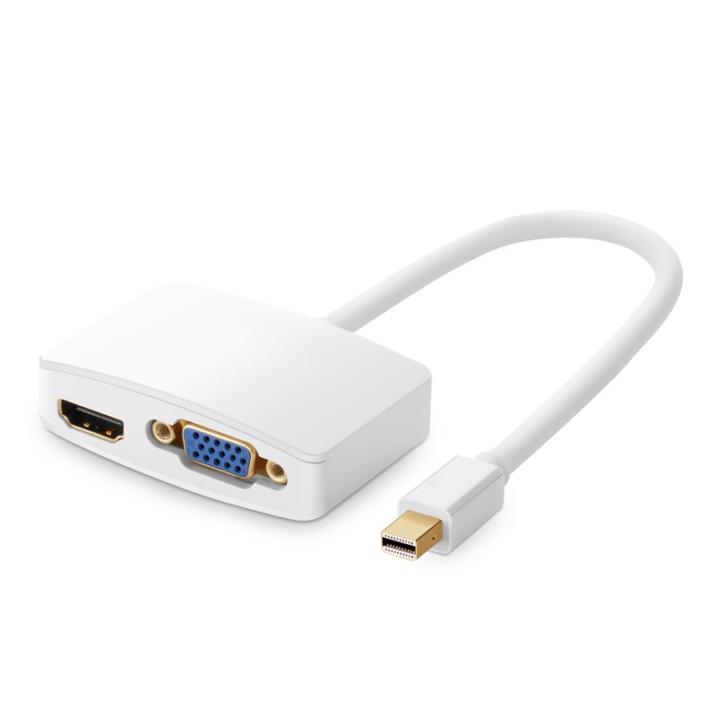 Adaptador DP/Mini DP a HDMI/VGA